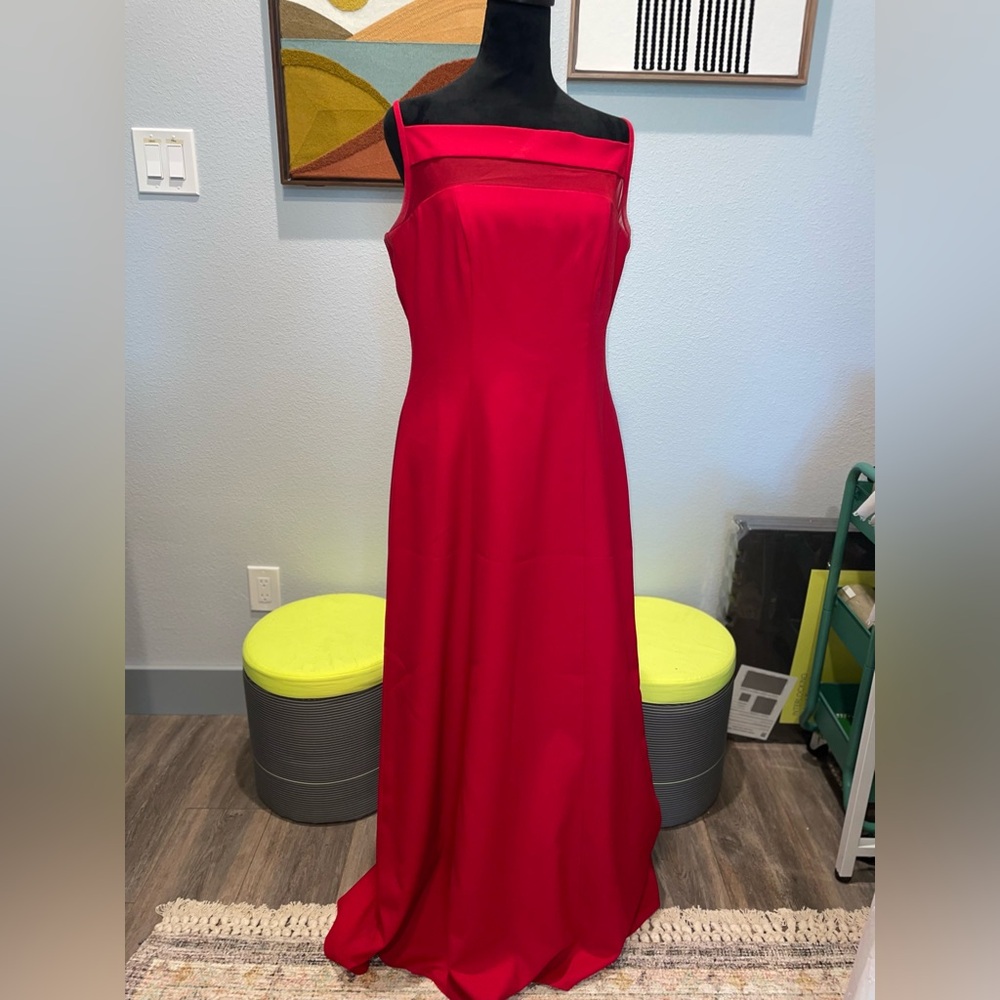 Elegant Red Prom Dress